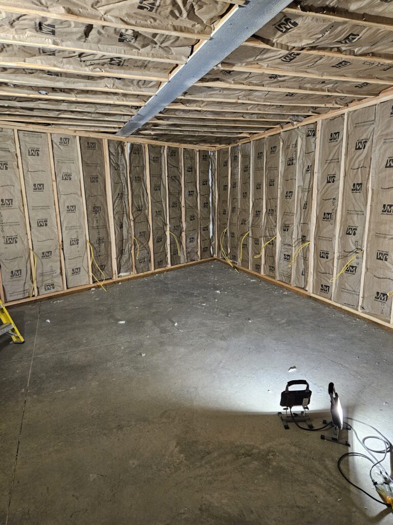 In Progress - Insulation